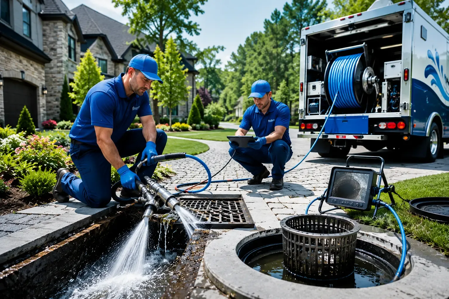 Local outdoor drain cleaning professionals in Hallett, OK